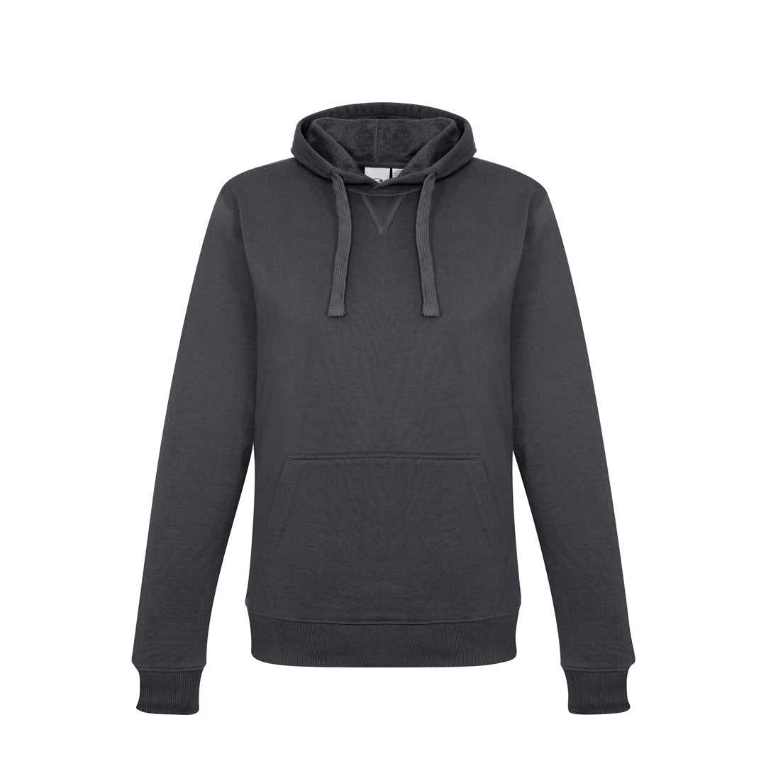Biz Collection The Crew Pullover Hoodie | Ladies Charcoal Outerwear