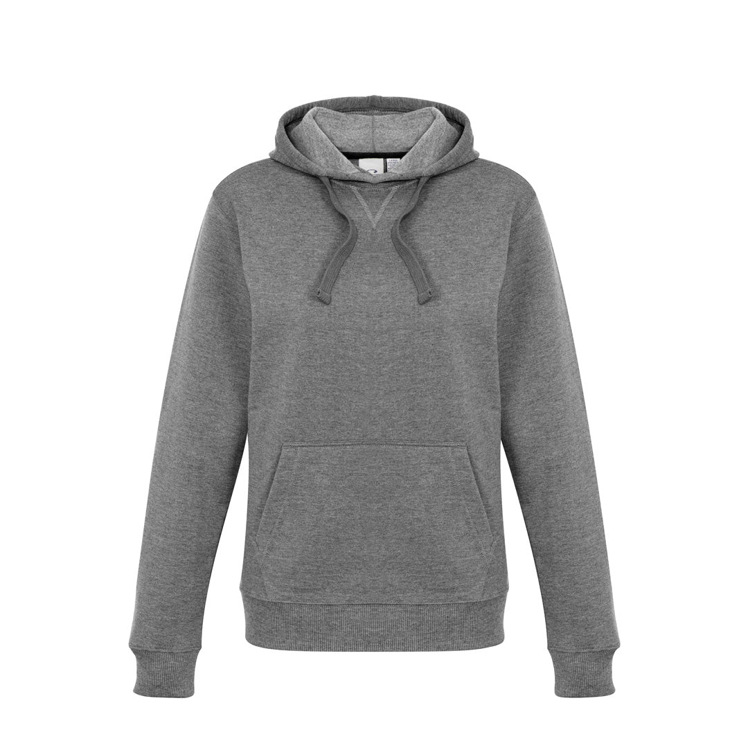 Biz Collection The Crew Pullover Hoodie | Ladies Grey Marle Outerwear