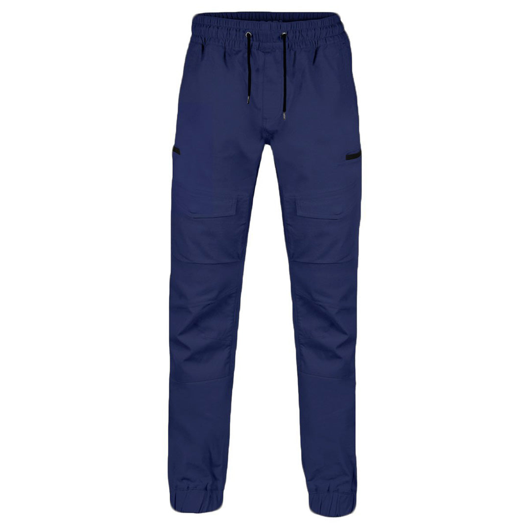 Bad Workwear The Bad Saviour Cuffed Work Pant | Mens Navy Pants