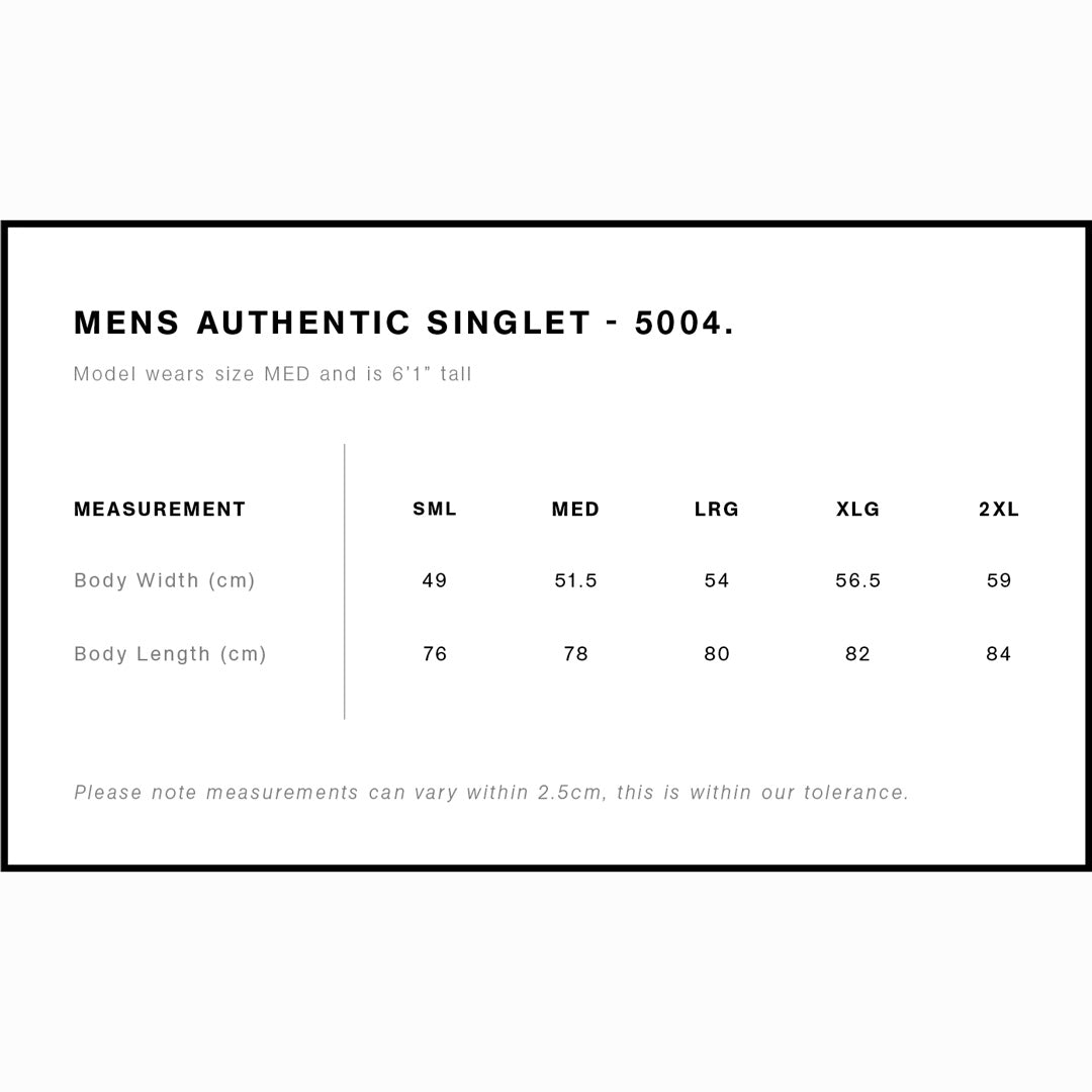 AS Colour The Authentic Singlet | Mens Shirts & Tops