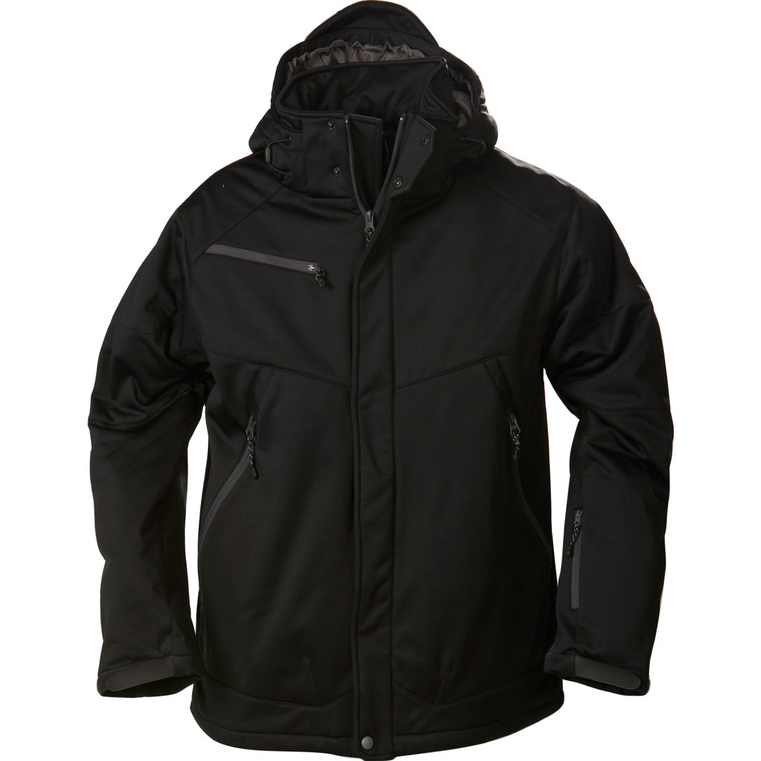 James Harvest The Skeleton Jacket | Mens Black Coats & Jackets