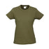 Biz Collection The Ice Tee | Ladies | Short Sleeve | Dark Colours Khaki Shirts & Tops