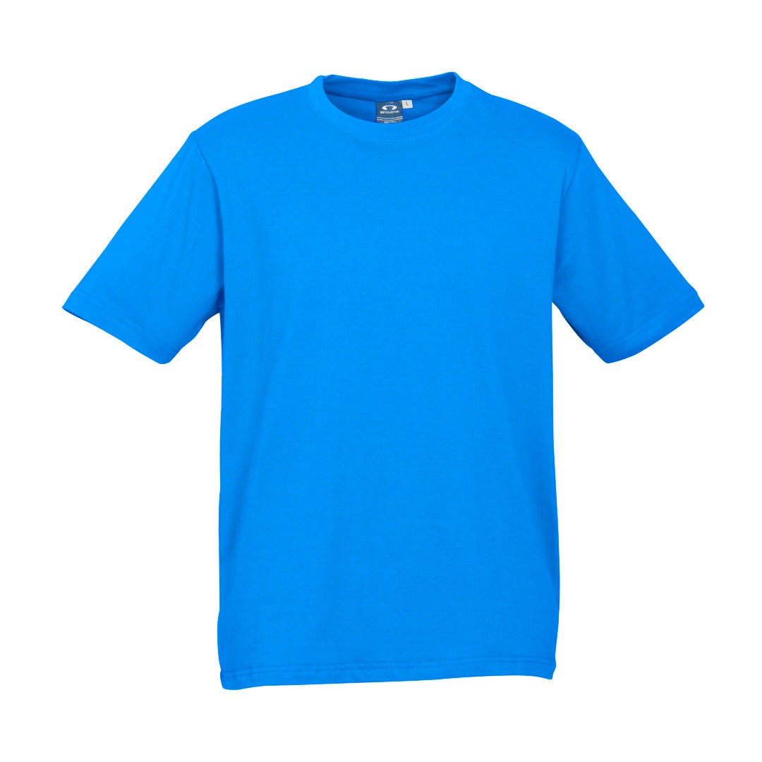 Biz Collection The Ice Tee | Mens | Short Sleeve | Bright Colours Neon Cyan Shirts & Tops