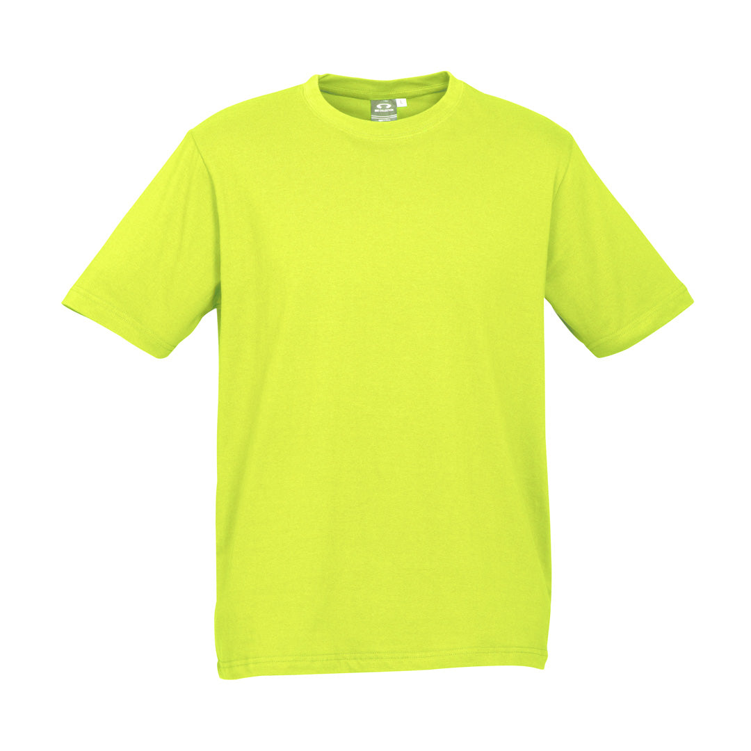 Biz Collection The Ice Tee | Mens | Short Sleeve | Bright Colours Fluoro Lime Shirts & Tops