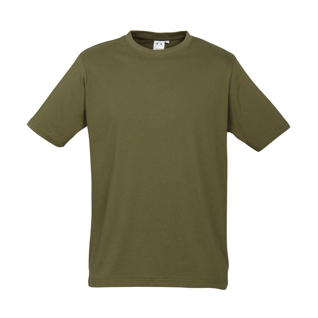 Biz Collection The Ice Tee | Mens | Short Sleeve | Dark Colours Khaki Shirts & Tops