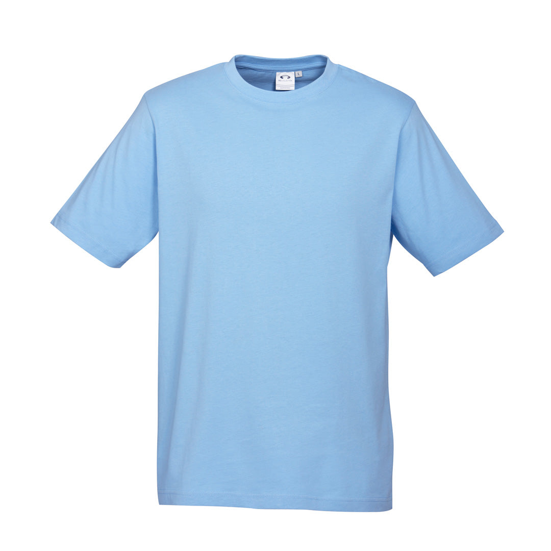 Biz Collection The Ice Tee | Mens | Short Sleeve | Light Colours Spring Blue Shirts & Tops