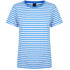 Identitee The Stevie Tee | Ladies Blue/White Shirts & Tops