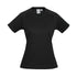 Biz Collection The Sprint Tee | Ladies | Short Sleeve Black Shirts & Tops