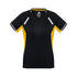 Biz Collection The Renegade Tee | Ladies | Short Sleeve Black/Gold/Silver Shirts & Tops