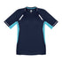 Biz Collection The Renegade Tee | Mens | Short Sleeve Navy/Sky/Silver Shirts & Tops