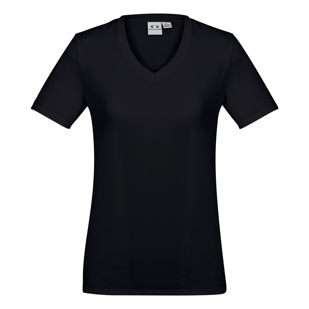 Biz Collection The Aero Tee | Ladies | Short Sleeve Black Shirts & Tops