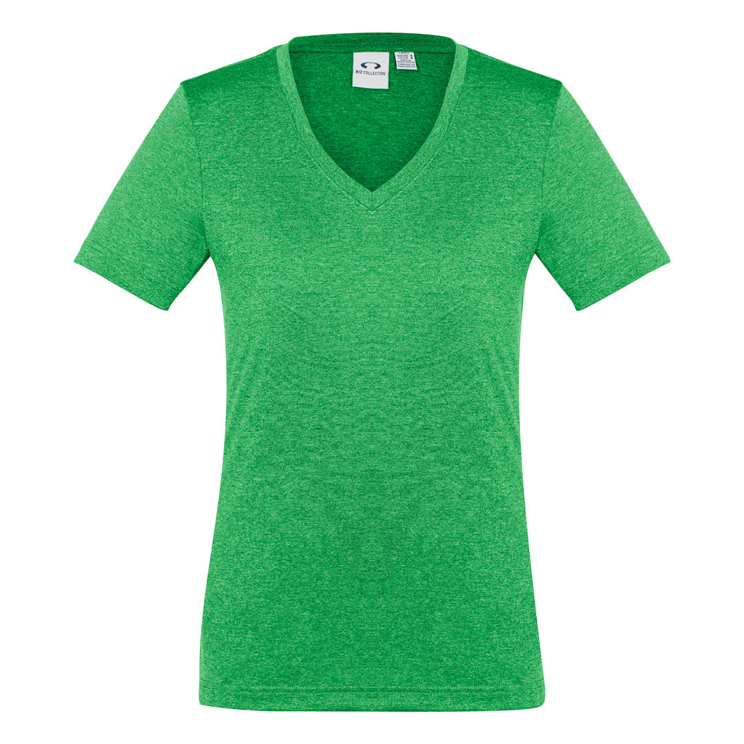Biz Collection The Aero Tee | Ladies | Short Sleeve Lime Marle Shirts & Tops