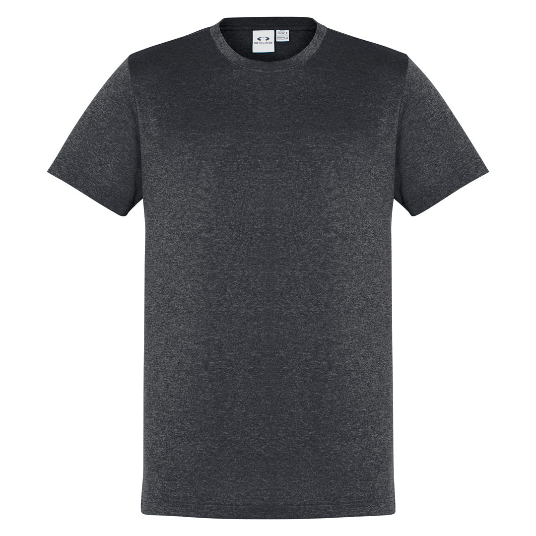 Biz Collection The Aero Tee | Mens | Short Sleeve Charcoal Marle Shirts & Tops