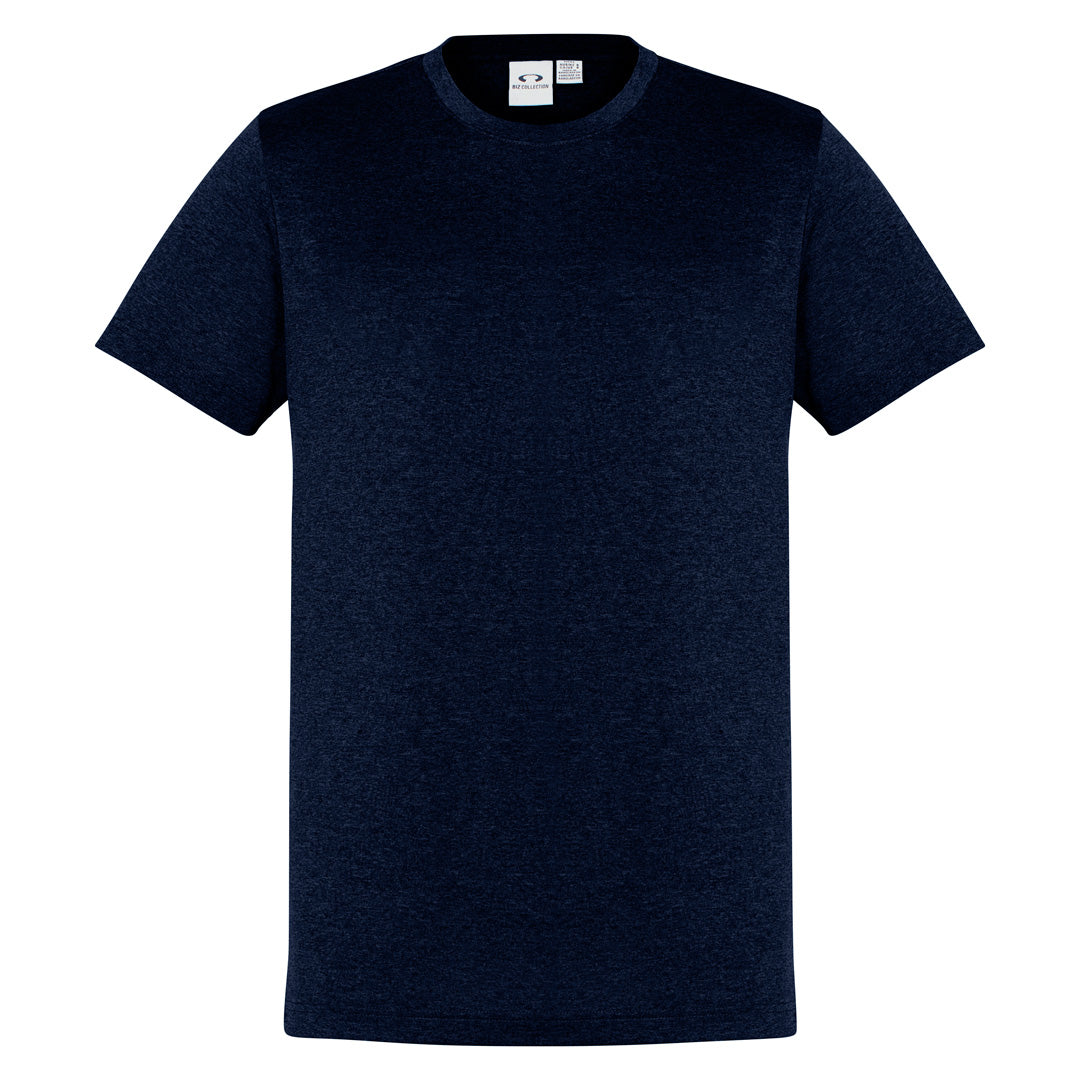 Biz Collection The Aero Tee | Mens | Short Sleeve Navy Marle Shirts & Tops