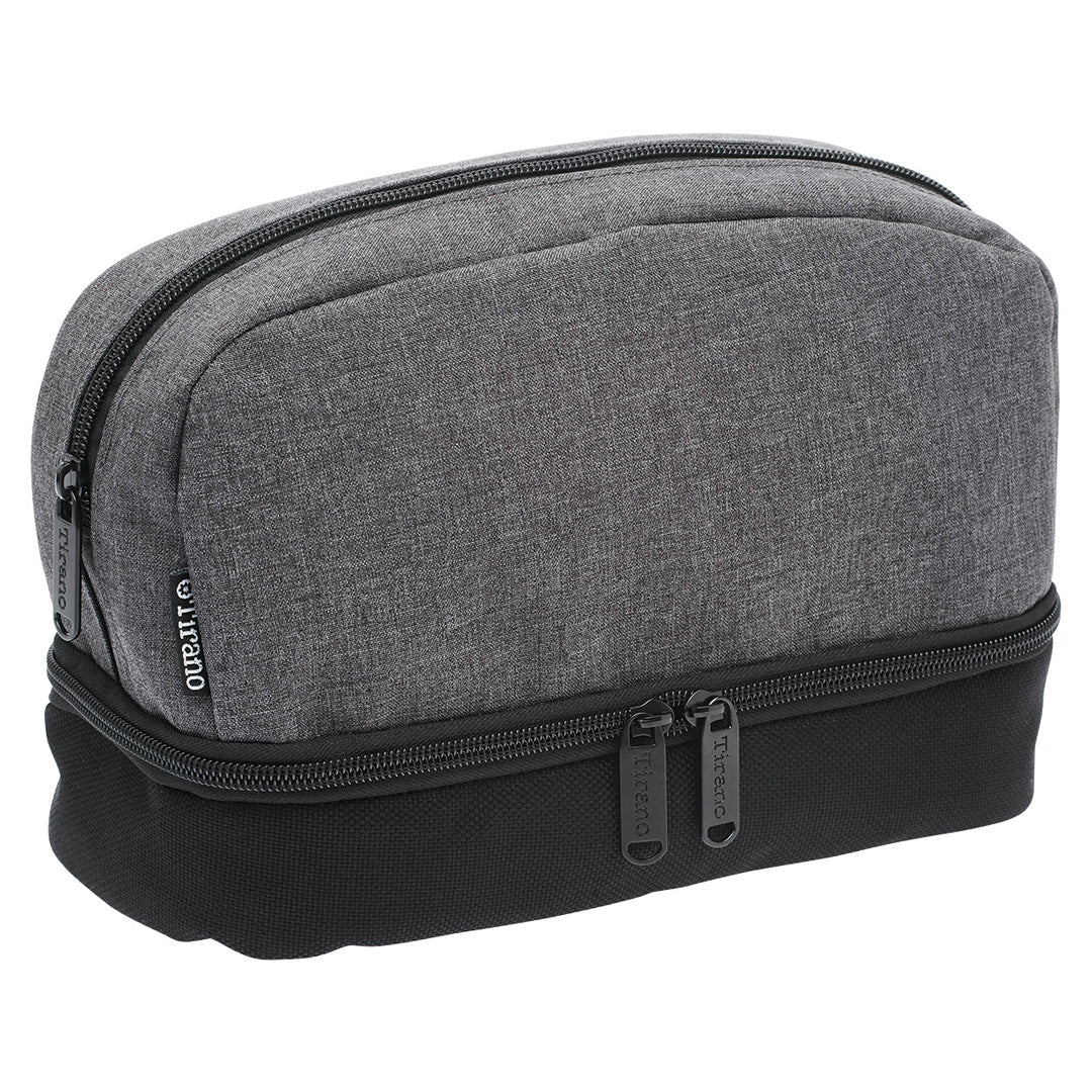 Tirano The Tirano Bathroom Bag Carbon Cosmetic & Toiletry Bags