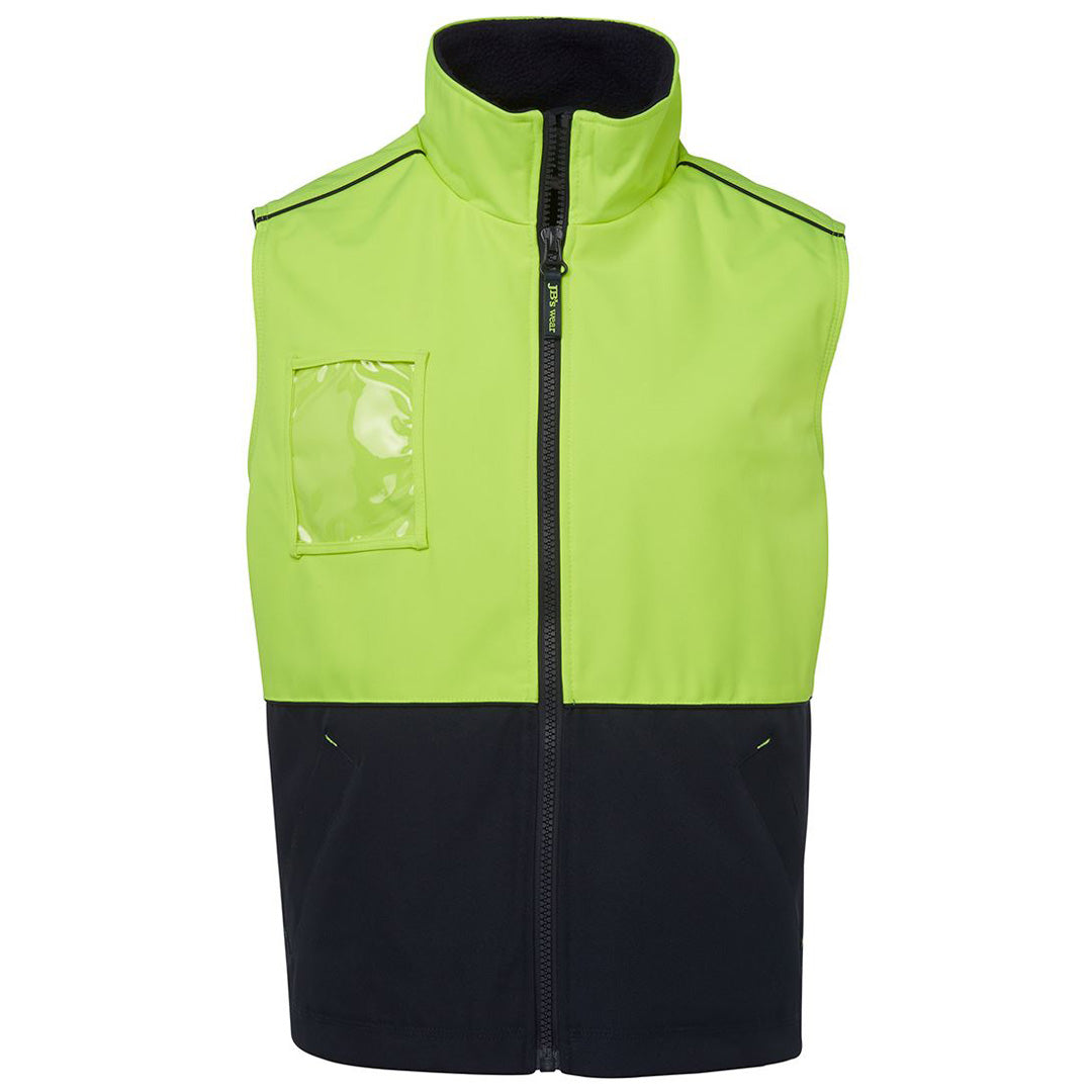 Jbs Wear The Hi Vis A.T Vest | Day | Adults Lime/Navy Work Safety Protective Gear