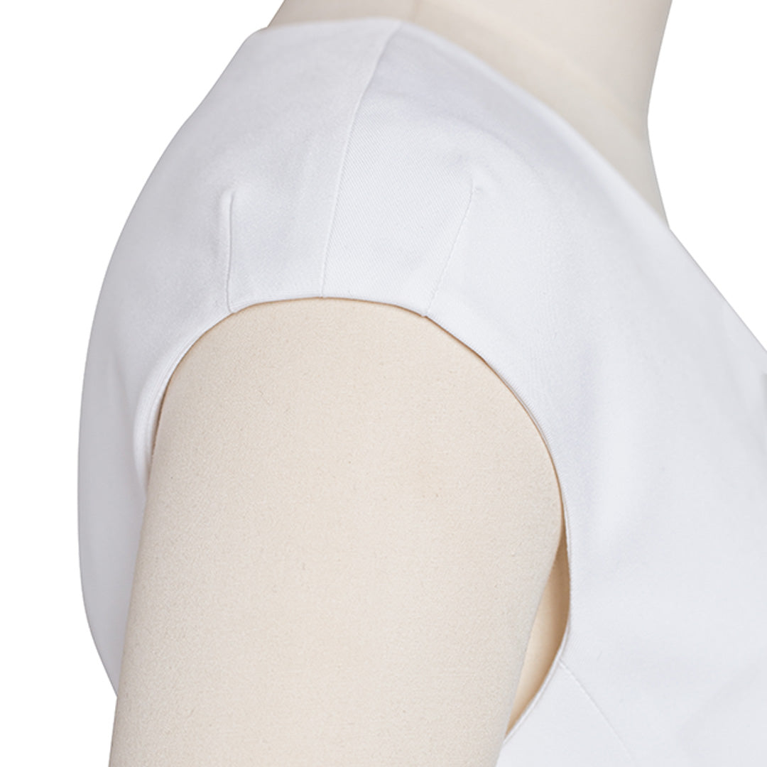 Corporate Comfort The Victoria Shell Top | Cap Sleeve | Ladies Shirts & Tops