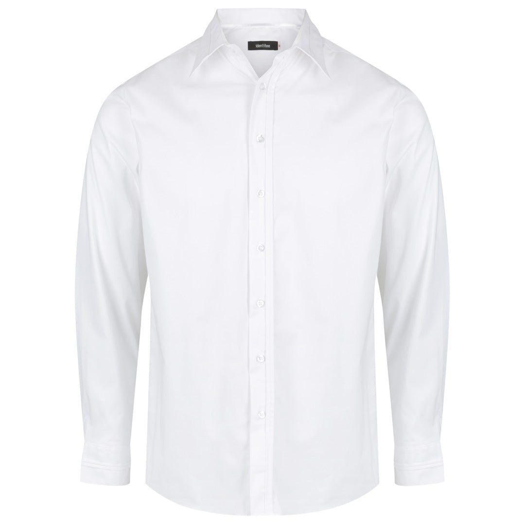 Identitee The Vegas Shirt | Mens | Long Sleeve White Shirts & Tops