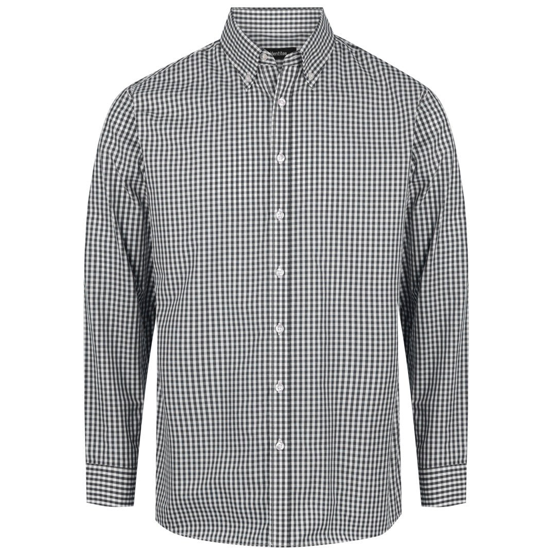Identitee The Miller Shirt | Mens | Short & Long Sleeve Black Shirts & Tops