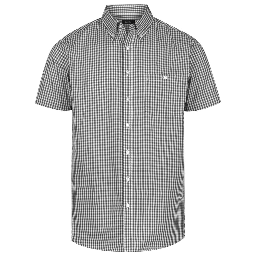 Identitee The Miller Shirt | Mens | Short & Long Sleeve Black Shirts & Tops