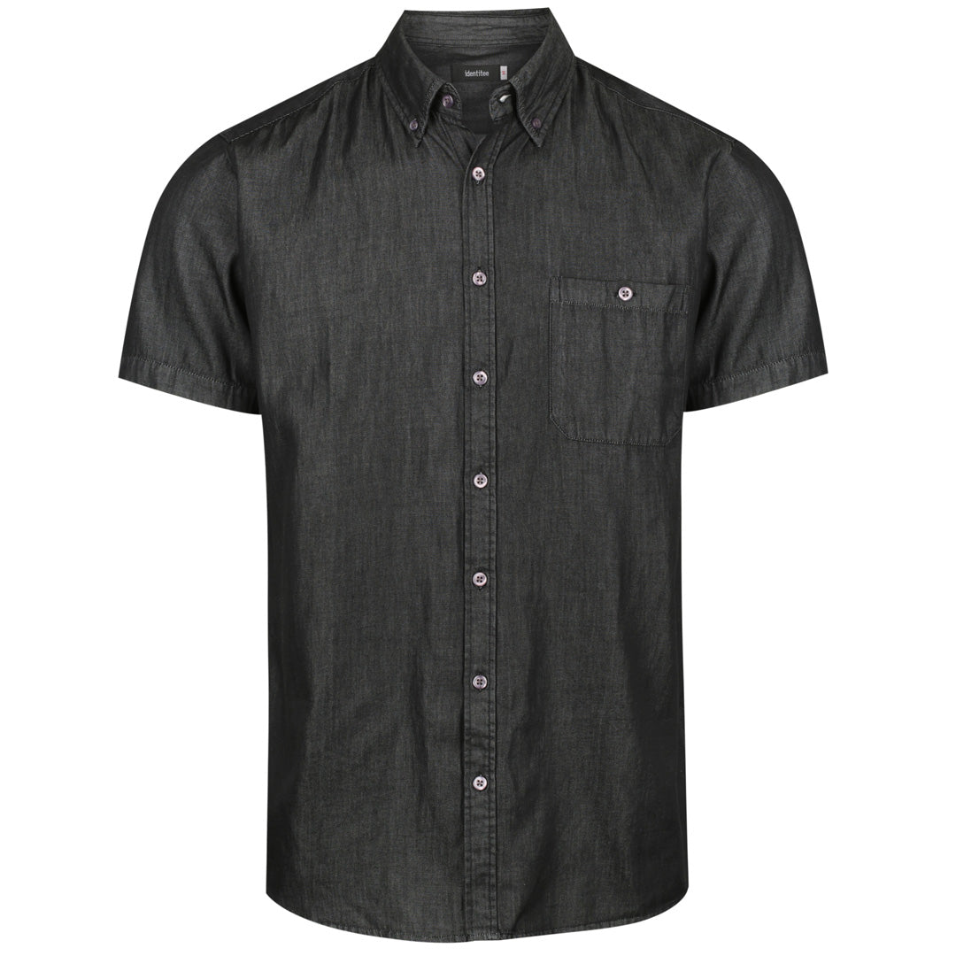 Identitee The Dylan Shirt | Mens | Short & Long Sleeve Black Shirts & Tops