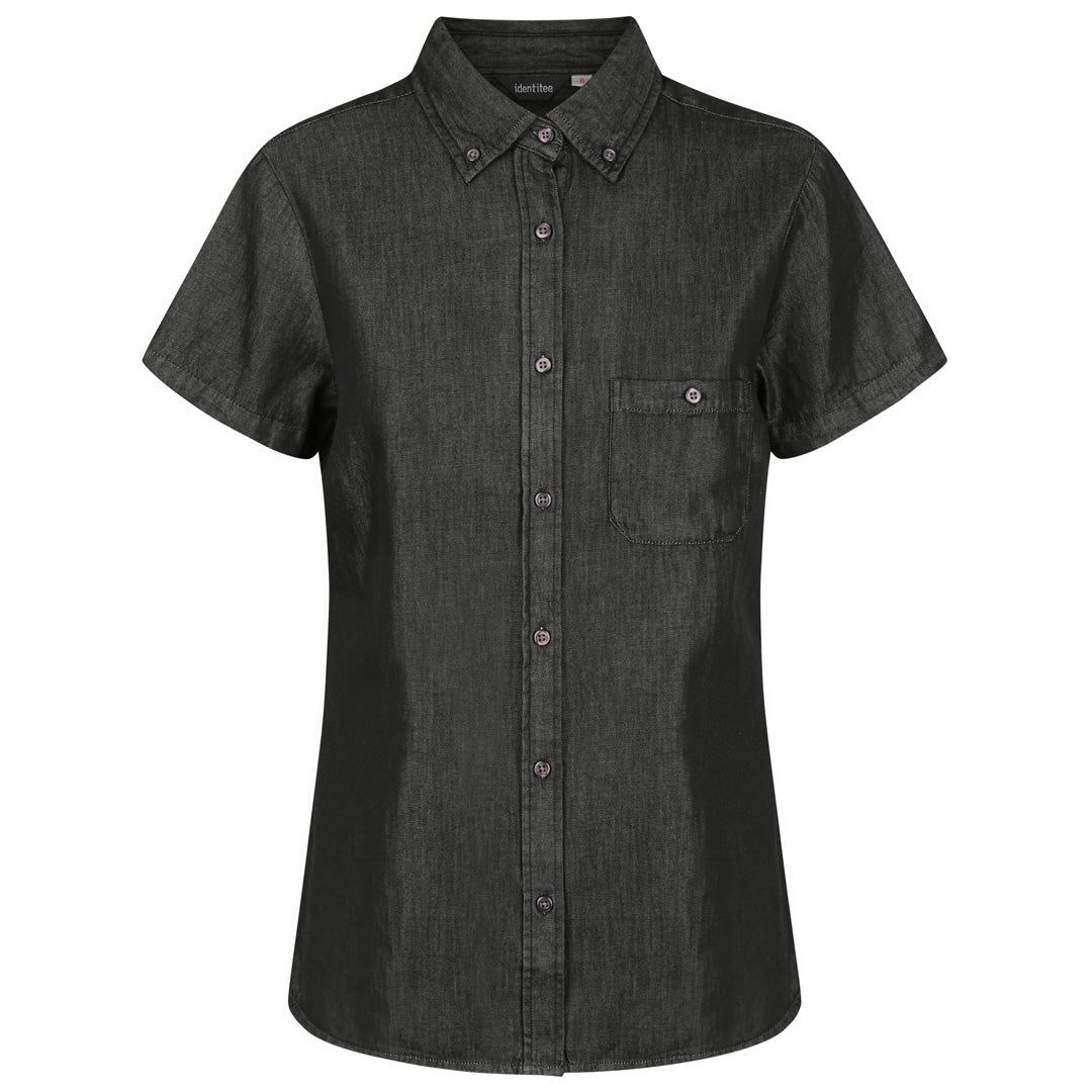 Identitee The Dylan Shirt | Ladies | Short & Long Sleeve Black Shirts & Tops