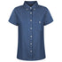 Identitee The Dylan Shirt | Ladies | Short & Long Sleeve Indigo Blue Shirts & Tops