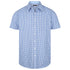 Identitee The Hudson Shirt | Mens | Short & Long Sleeve Navy/Sky/White Shirts & Tops