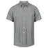 Identitee The Floyd Shirt | Mens | Short Sleeve Smoke Grey Shirts & Tops
