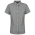 Identitee The Floyd Shirt | Ladies | Short Sleeve Smoke Grey Shirts & Tops