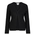 LSJ Collection The Single Button Cardigan | Ladies | Long Sleeve Black Outerwear