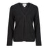 LSJ Collection The Single Button Cardigan | Ladies | Long Sleeve Charcoal Outerwear