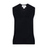 LSJ Collection The V Neck Vest | Ladies Black Outerwear