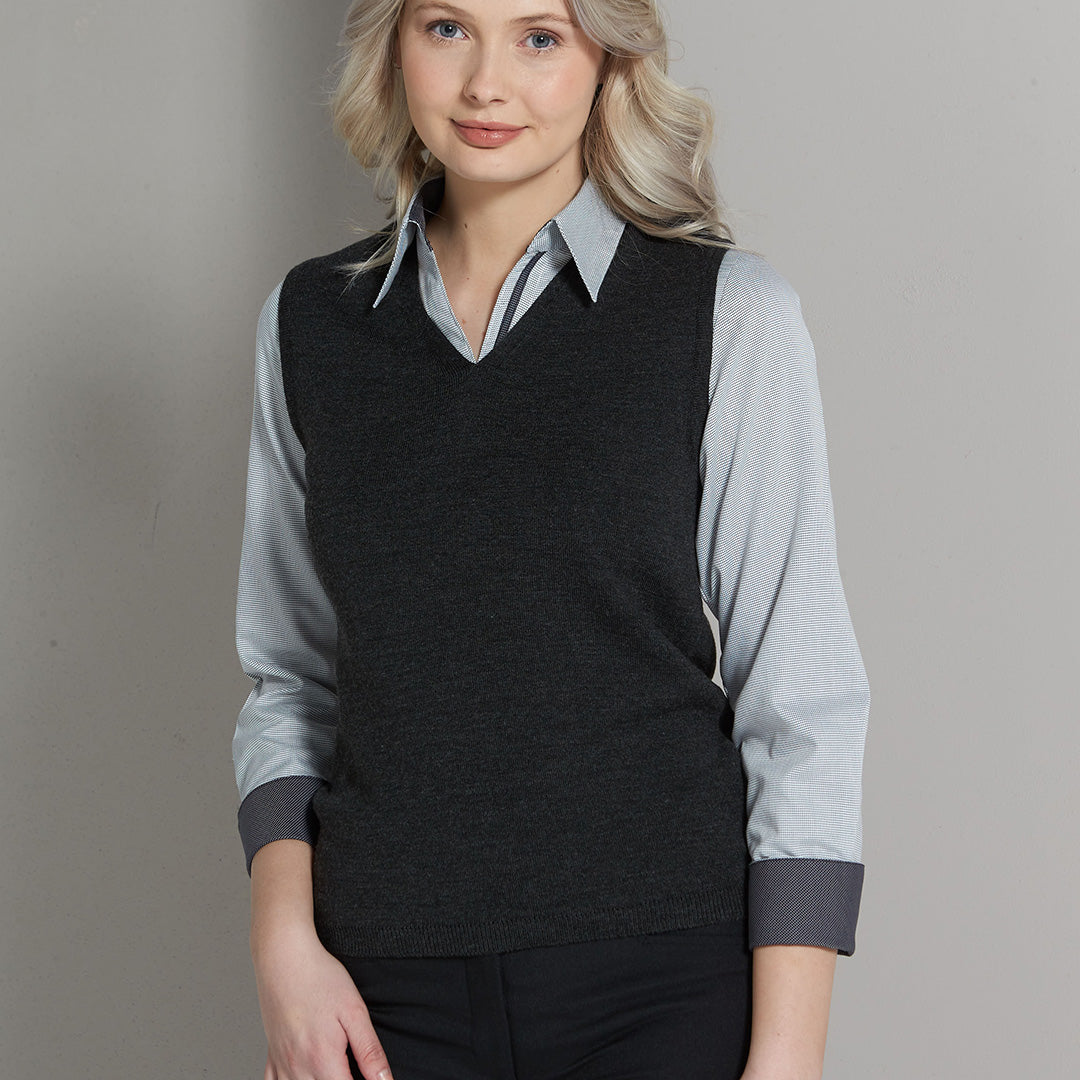 LSJ Collection The V Neck Vest | Ladies Outerwear