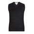 LSJ Collection The V Neck Vest | Mens Charcoal Outerwear