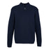 Biz Collection The Wool Rich Zip Collar Jumper | Mens Navy Outerwear
