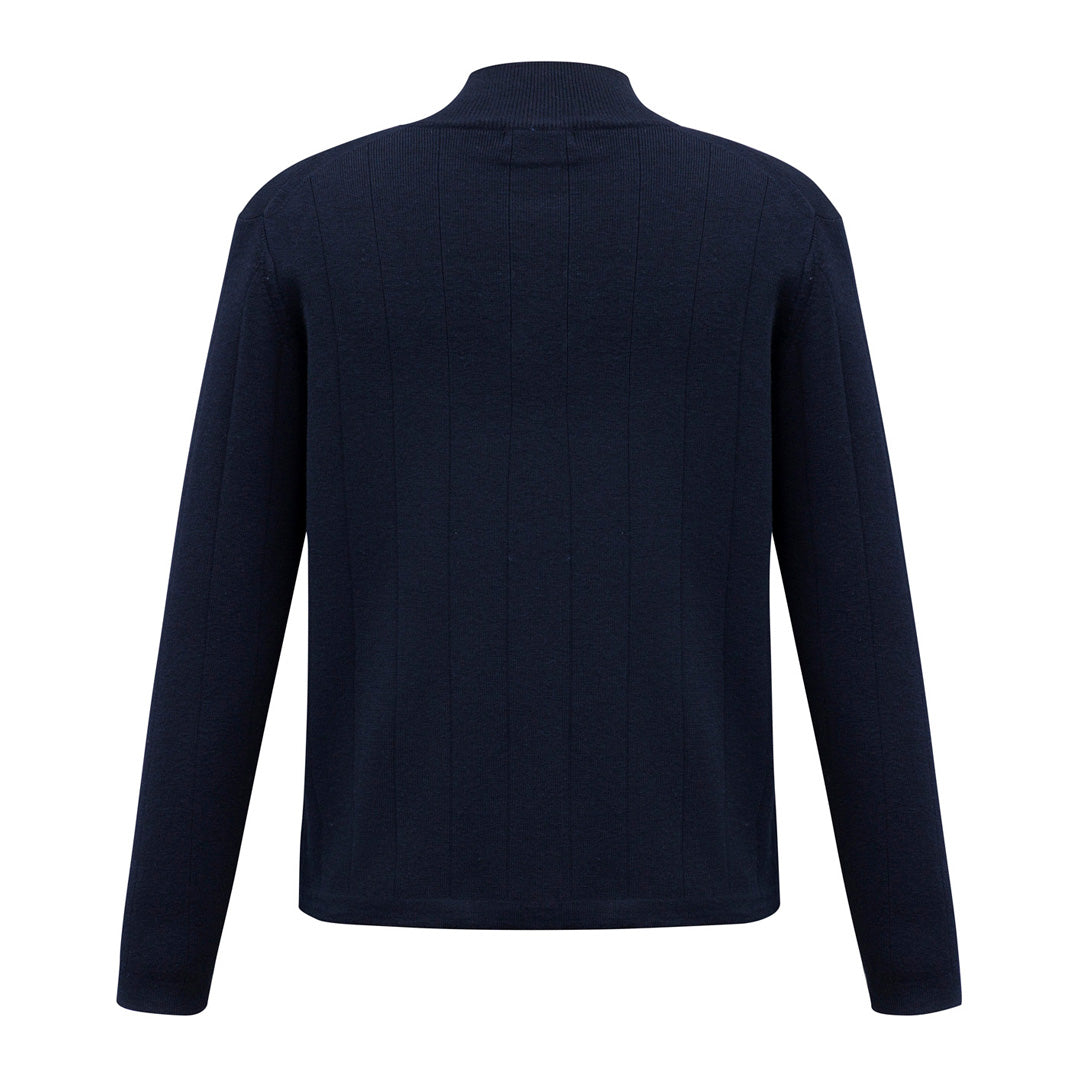 Biz Collection The Wool Rich Zip Collar Jumper | Mens Outerwear
