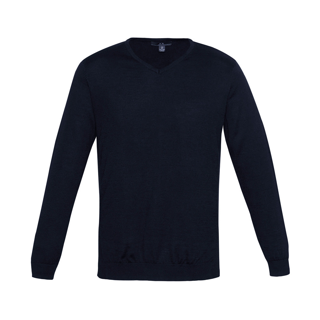 Biz Collection The Milano Knit | Mens | Jumper Navy Outerwear