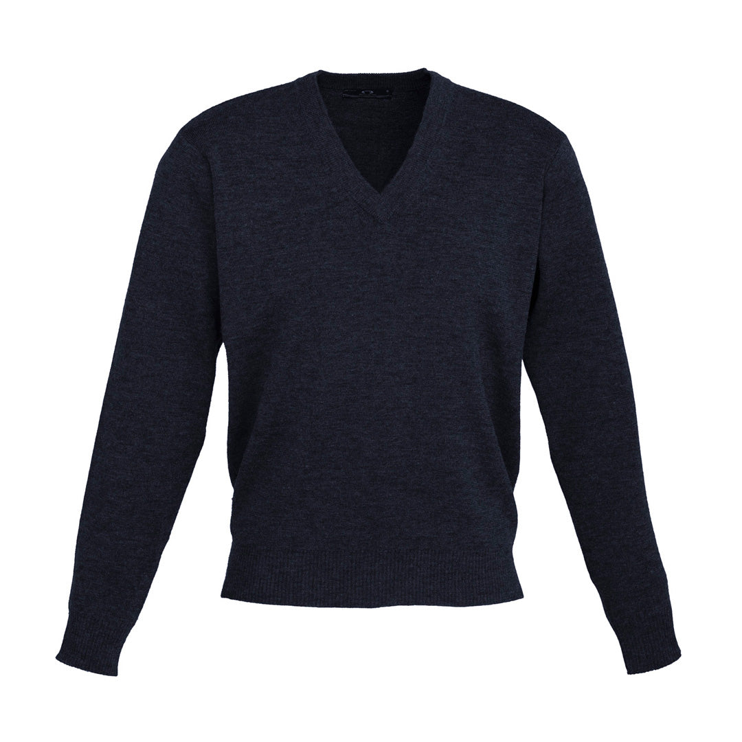 Biz Collection The Woolmix Jumper | Mens Navy Outerwear