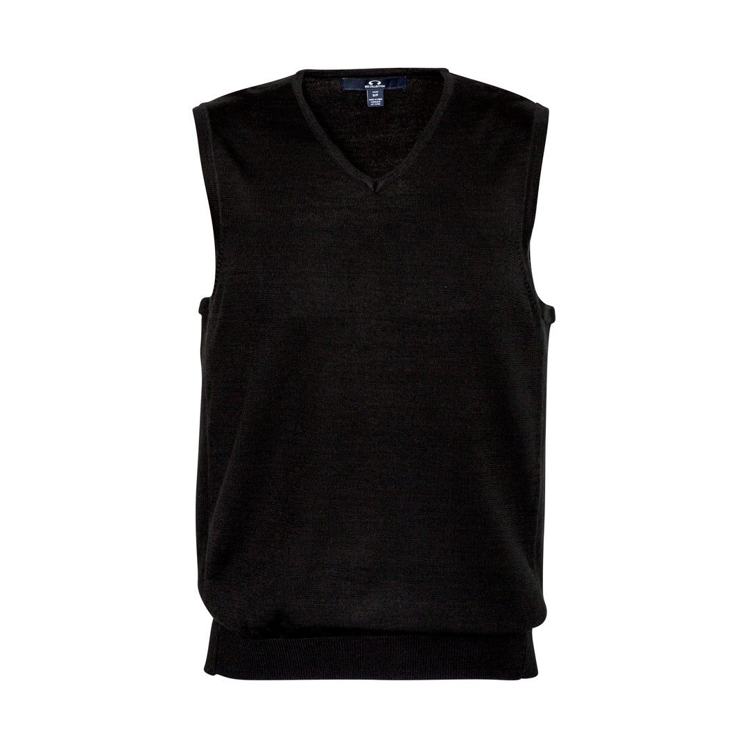 Biz Collection The Milano Knit | Mens | Vest Black Outerwear