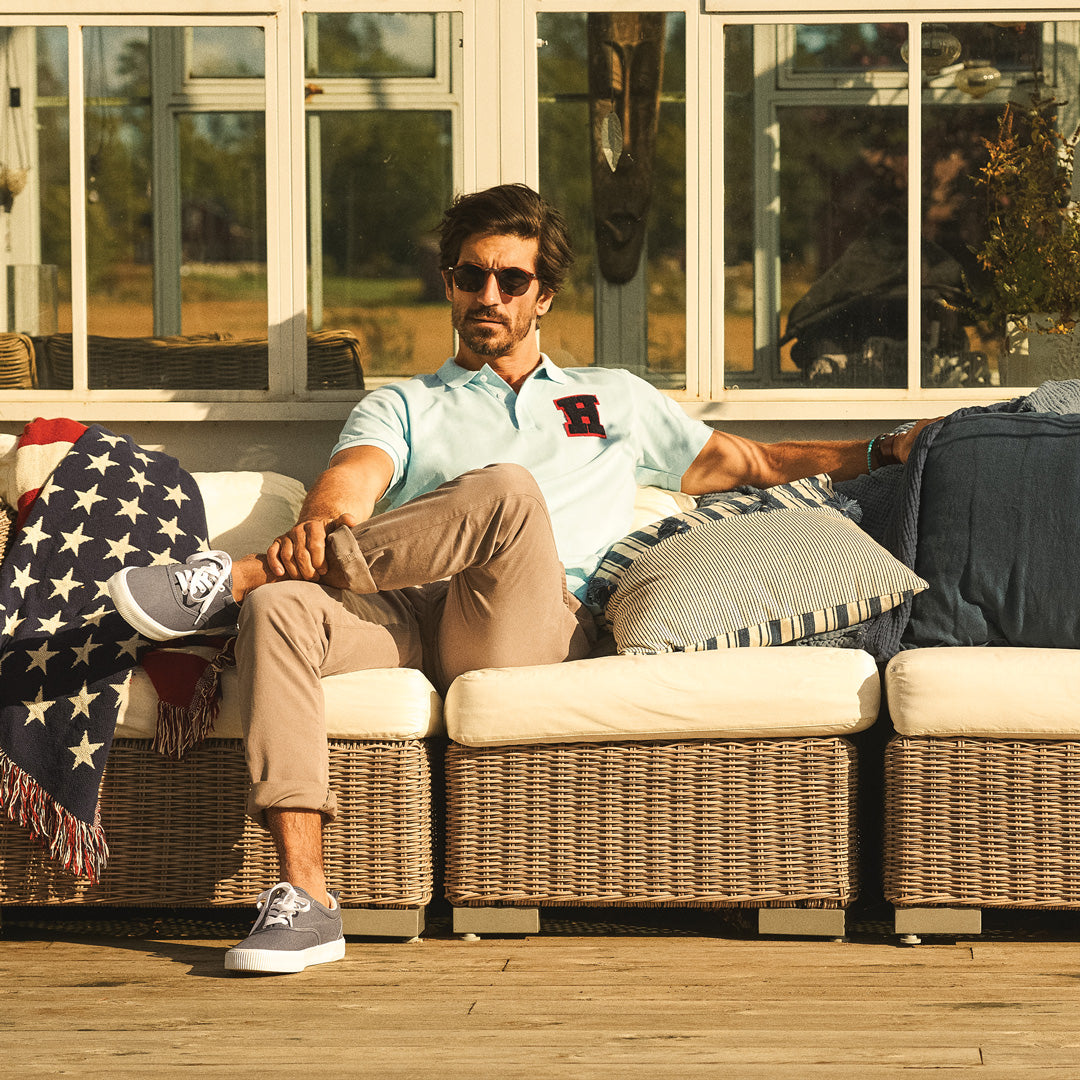 James Harvest The Sunset Polo | Mens | Modern Fit Shirts & Tops
