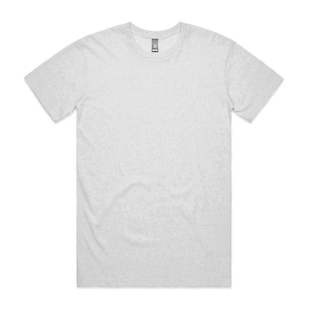 AS Colour The Staple Marle Tee | Mens | Short Sleeve White Marle Shirts & Tops