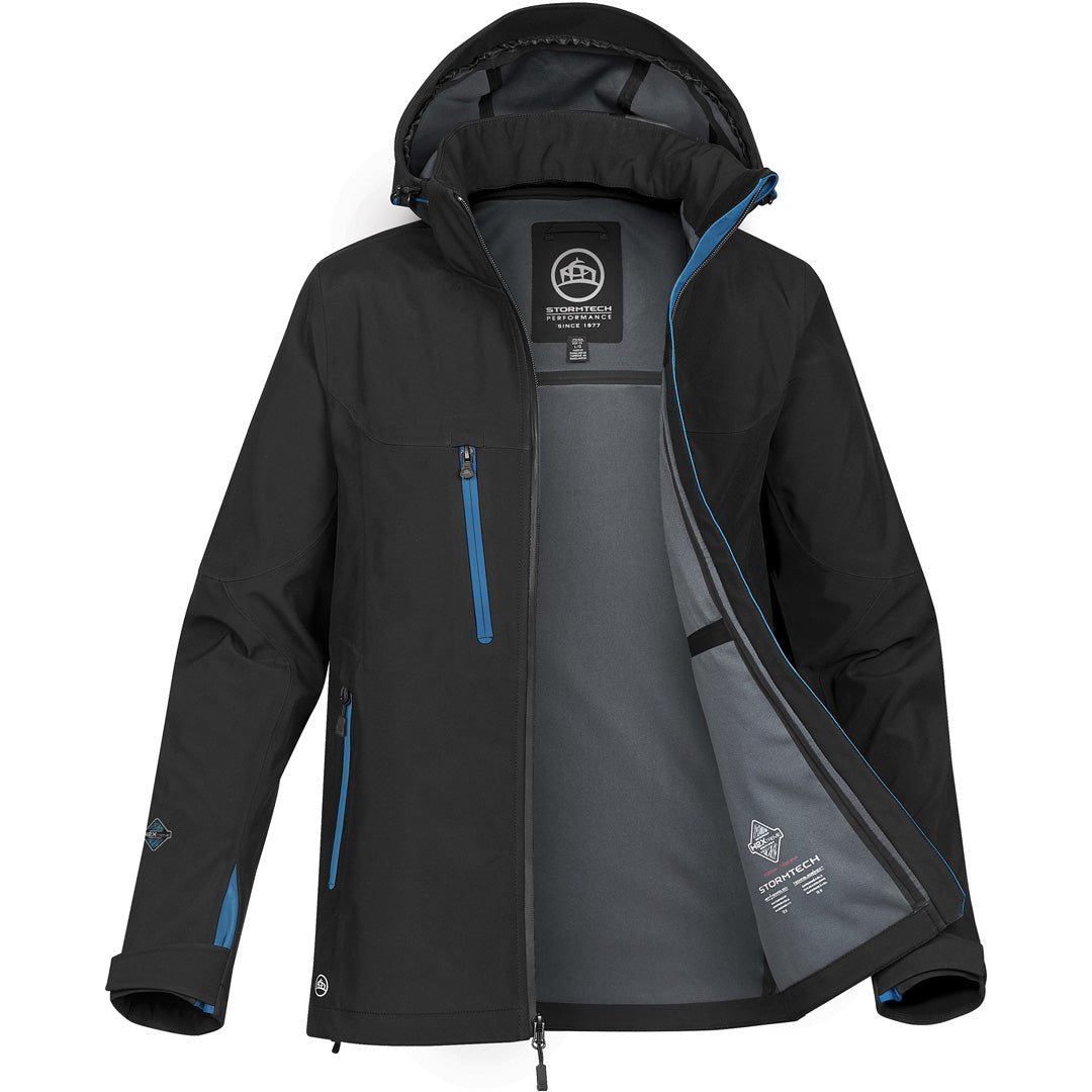 Stormtech The Patrol Jacket | Ladies | Stormtech Black/Electric Blue Coats & Jackets