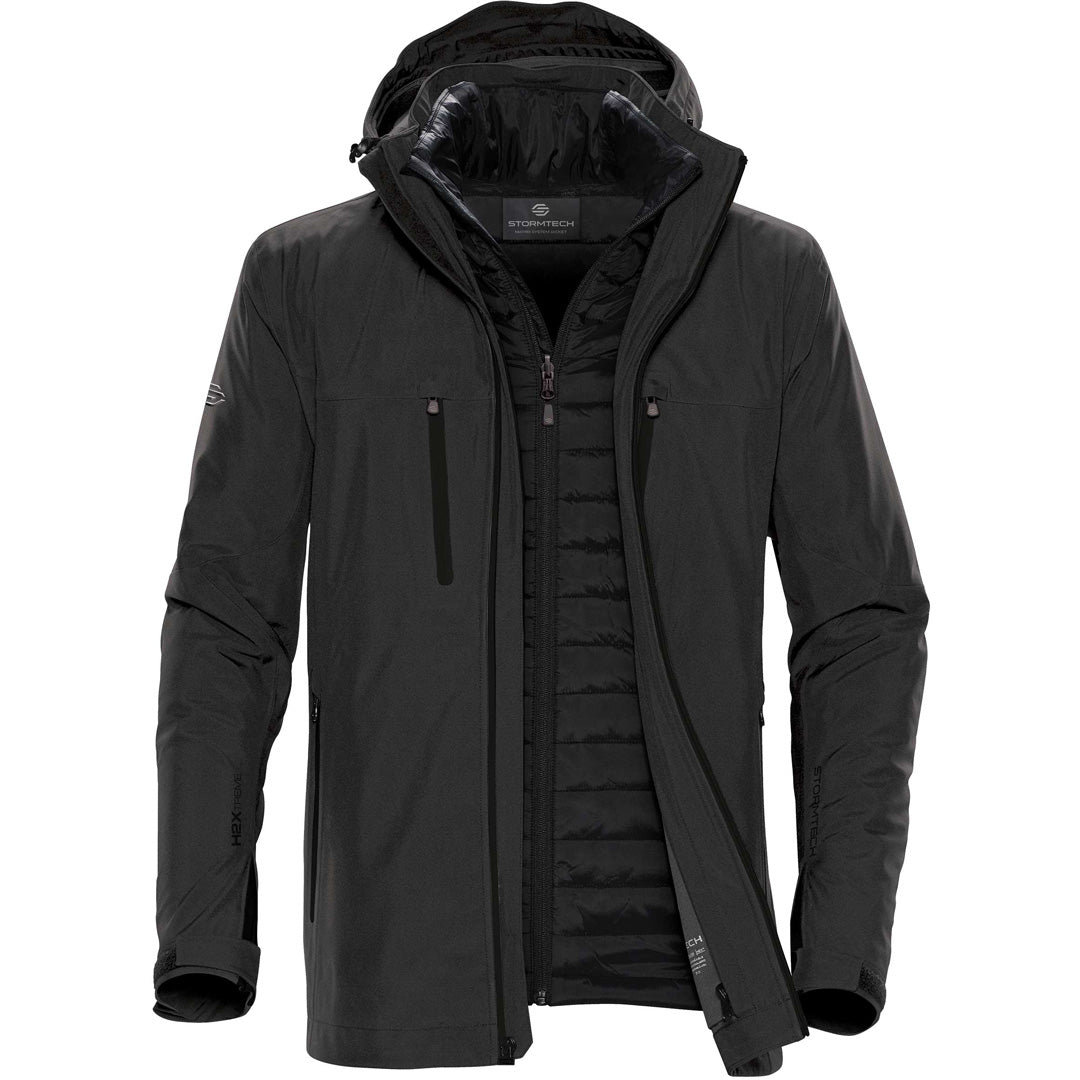 Stormtech The Matrix System Jacket | Mens Charcoal Marle Coats & Jackets