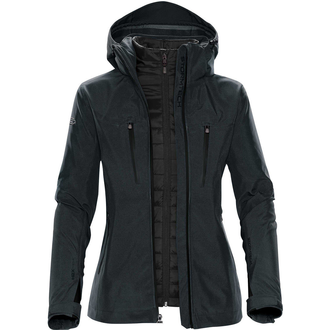 Stormtech The Matrix System Jacket | Ladies Charcoal Marle Coats & Jackets