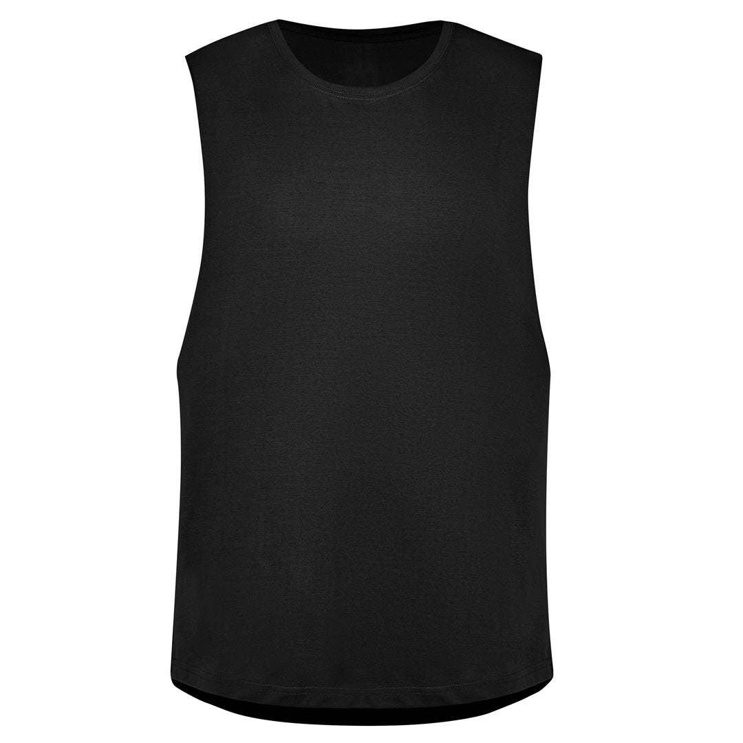 Streetworx The Streetworx Sleeveless Tee | Mens Black Shirts & Tops