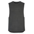 Streetworx The Streetworx Sleeveless Tee | Mens Charcoal Marle Shirts & Tops