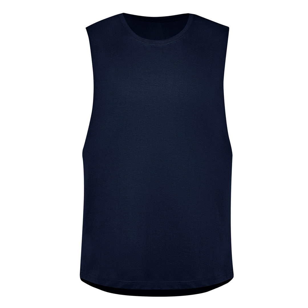 Streetworx The Streetworx Sleeveless Tee | Mens Navy Shirts & Tops
