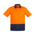 Syzmik The Alan Polo | Mens | Short Sleeve Orange/Navy Shirts & Tops