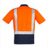 Syzmik The Hi Vis Spliced Polo | Shoulder Taped | Short Sleeve Work Safety Protective Gear